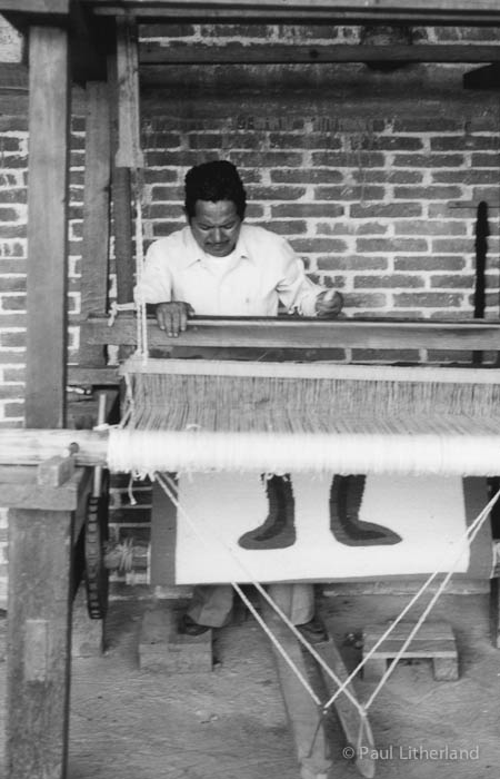 1986, Mendoza, Mexico, motorcycle, Oaxaca, weaving