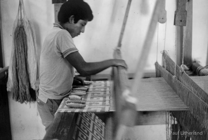 1986, Mendoza, Mexico, motorcycle, Oaxaca, weaving