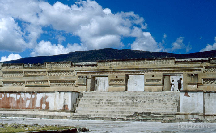 1986, Mendoza, Mexico, Mitla, motorcycle, Oaxaca