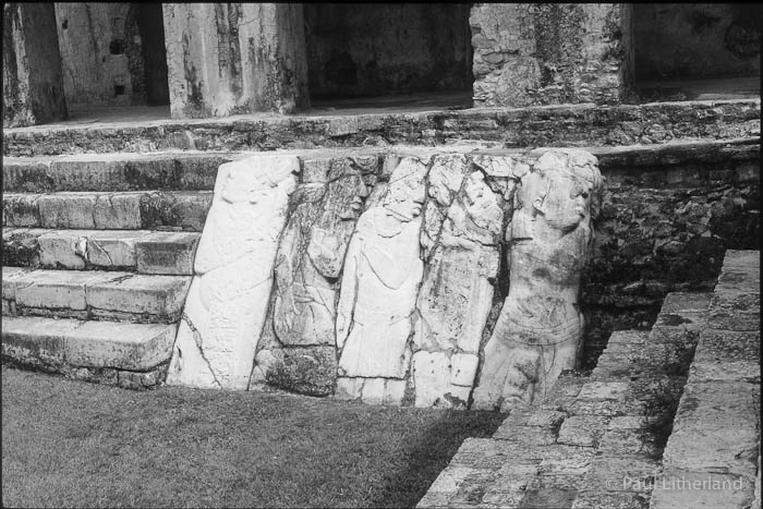 1986, Mexico, motorcycle, Palenque, ruins