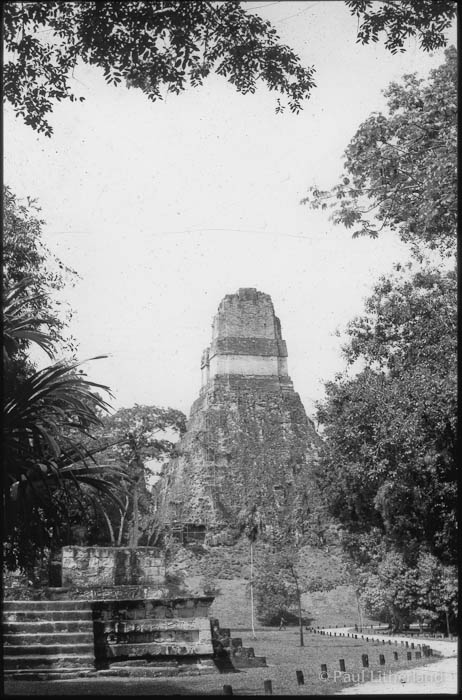 1986, Guatemala, Mexico, motorcycle, Tikal