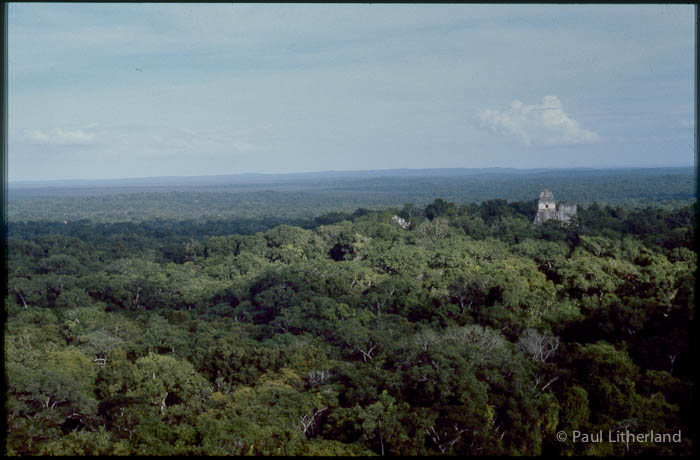 1986, Guatemala, Mexico, motorcycle, Tikal