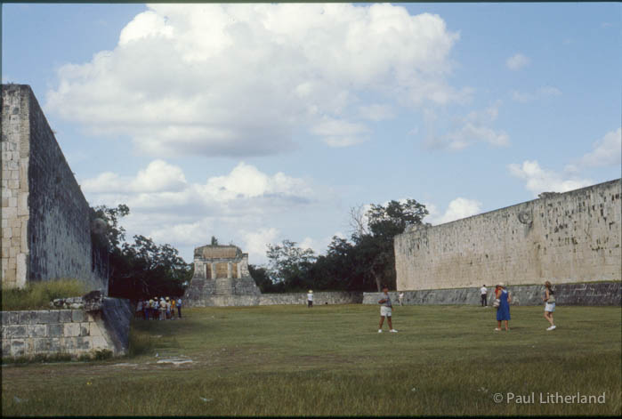 1986, Chichen Itza, Mexico, motorcycle, ruins